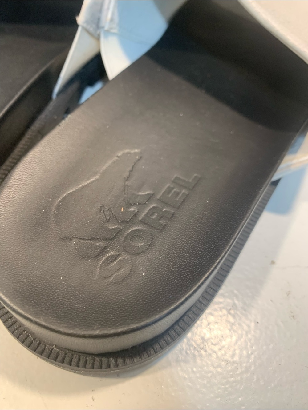 Sorel Womens Roaming Decon Slide Sandal in Sea Salt White Sz 7.5 Casual Vacation - Picture 4 of 6